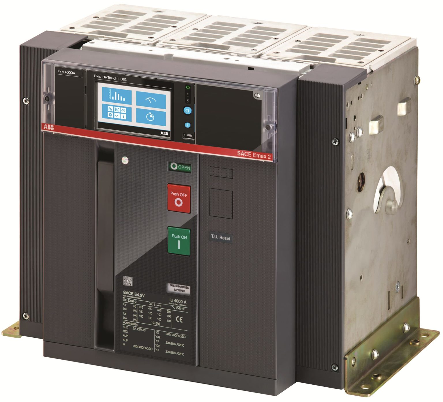 Interlec ABB E4.2N 3200 Ekip Touch LI 3p F HR – INTERLEC ELECTRICAL SUPPLIES SDN ...