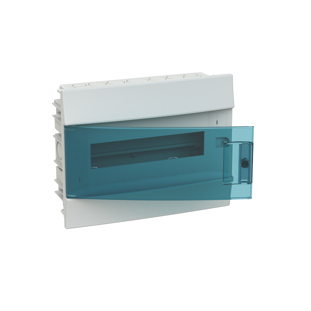 Interlec ABB 41A12X12 Consumer unit , Flush mounting, 12 modules, 1 row(s), IP41 ...