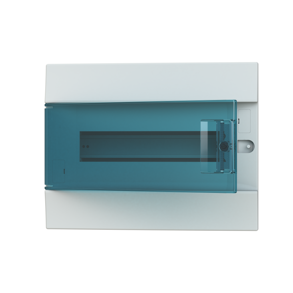 Interlec ABB 41A12X12 Consumer unit , Flush mounting, 12 modules, 1 row(s), IP41 ...